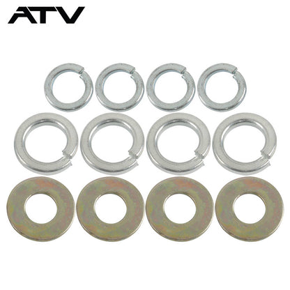 Solidspare Rear Left & Right A-Arm Bushing Shafts Kit for Polaris Sportsman 400 450 600 700
