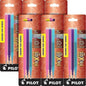 NEW Pilot Ink Refills Frixon Erasable Gel Ball Pens Pack Of 6 Assorted 77336