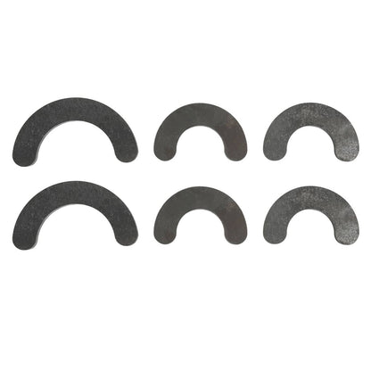 Solidspare 2PCS Quick Attach With Wear Ears Loader brackets Coupler For JRB 416 Blank Steel