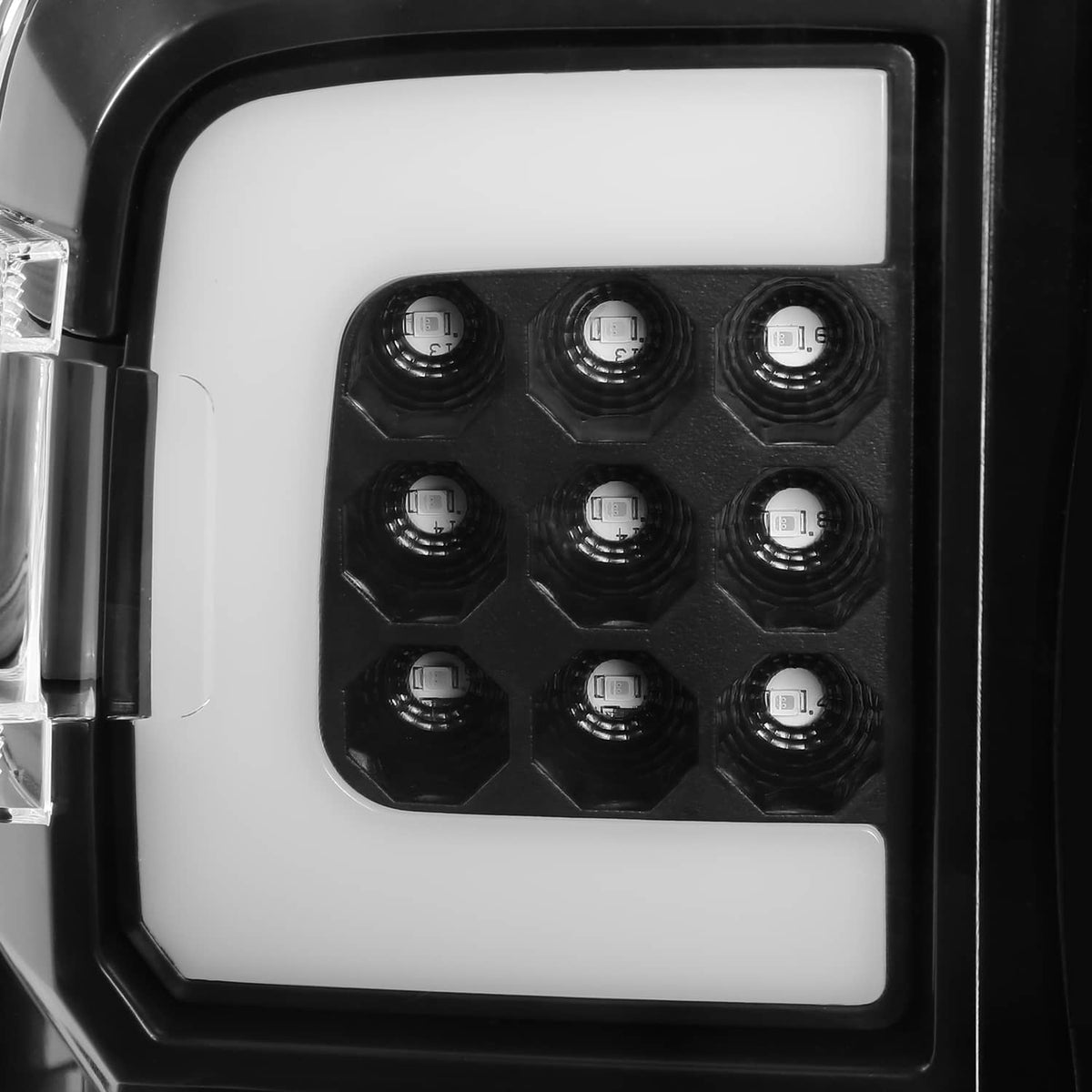 Solid Spare Sequential Led Tail Lights For Chevy Silverado 1500 2500 3500HD 2014-2018