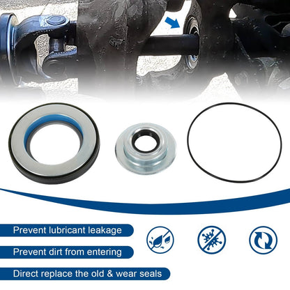 Solidspare Front Axle Knuckle Vacuum Seal Kit Fit 05-19 Ford F250 F350 F450 F550 Super Duty