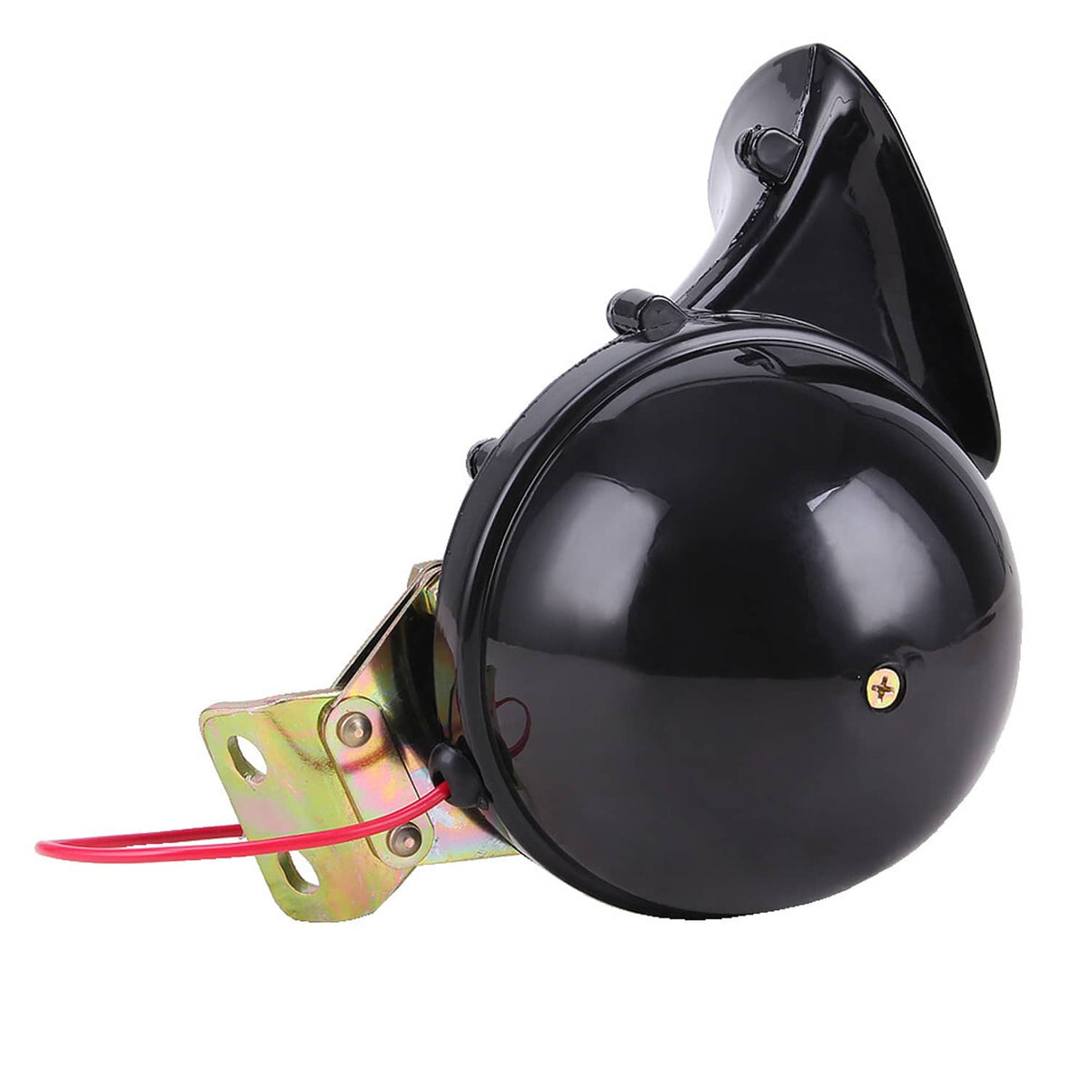 Solidspare 2pcs Super Loud Electric Car Snail Air Horn Truck Boat Motorcycle Van Universal