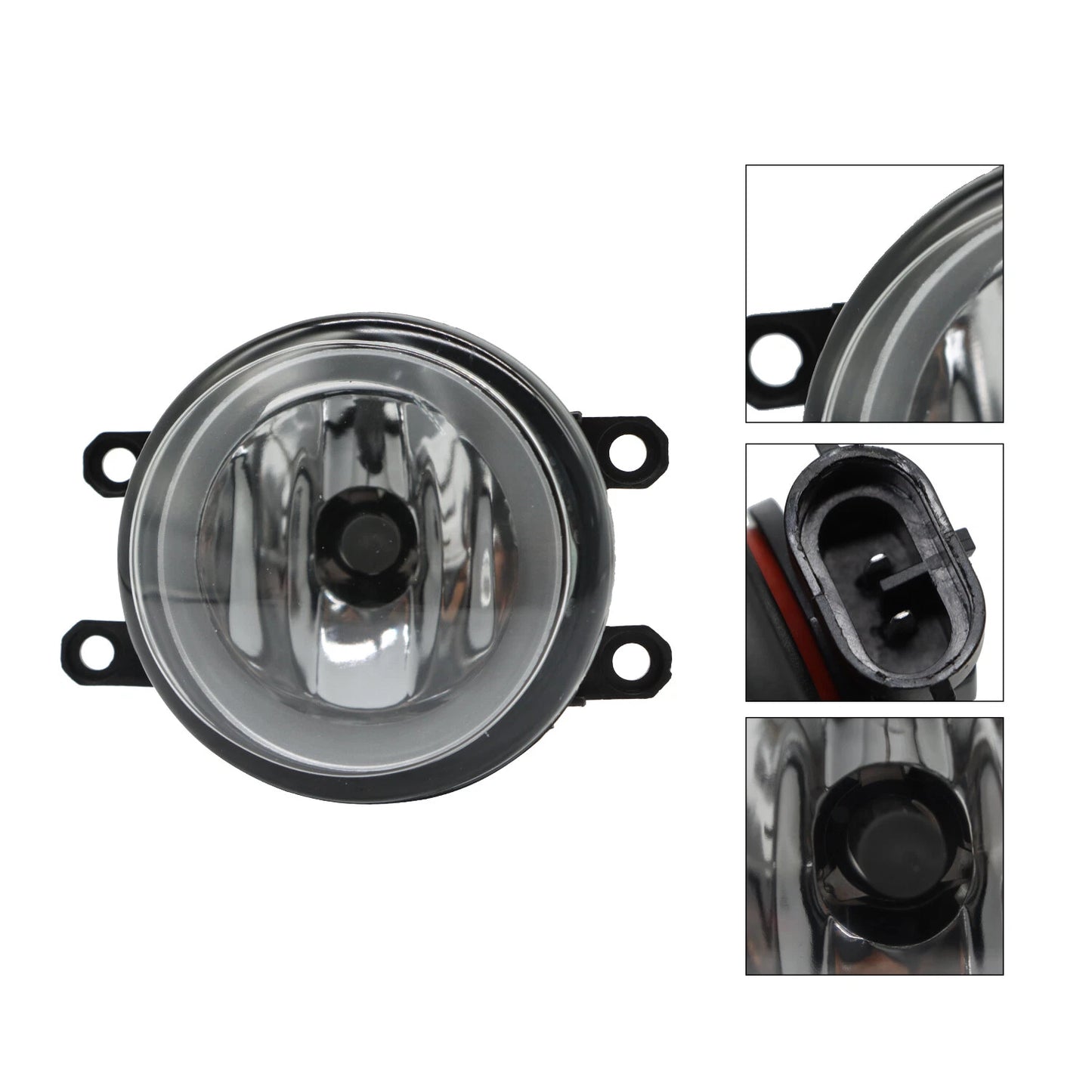 For 2014 2015-2021 Toyota Tundra Fog Lights Pair Front Bumper Driving Lamp