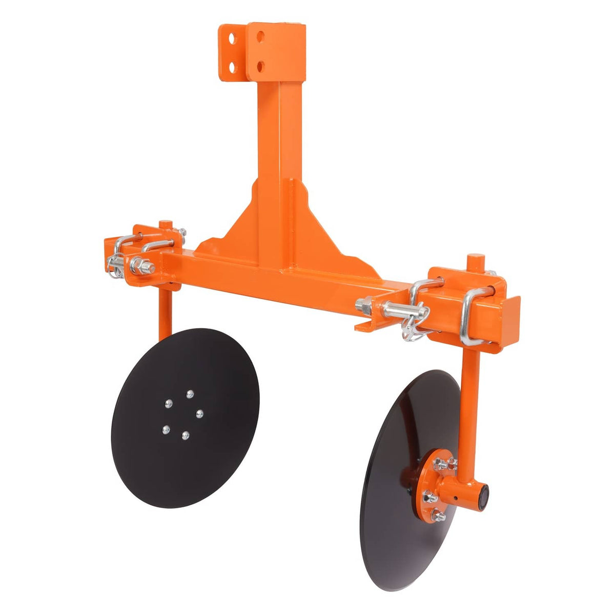 Solidspare 48" Adjustable Disc Bedder Disc Harrow For Cat 1 Tractors Steel 3 Point