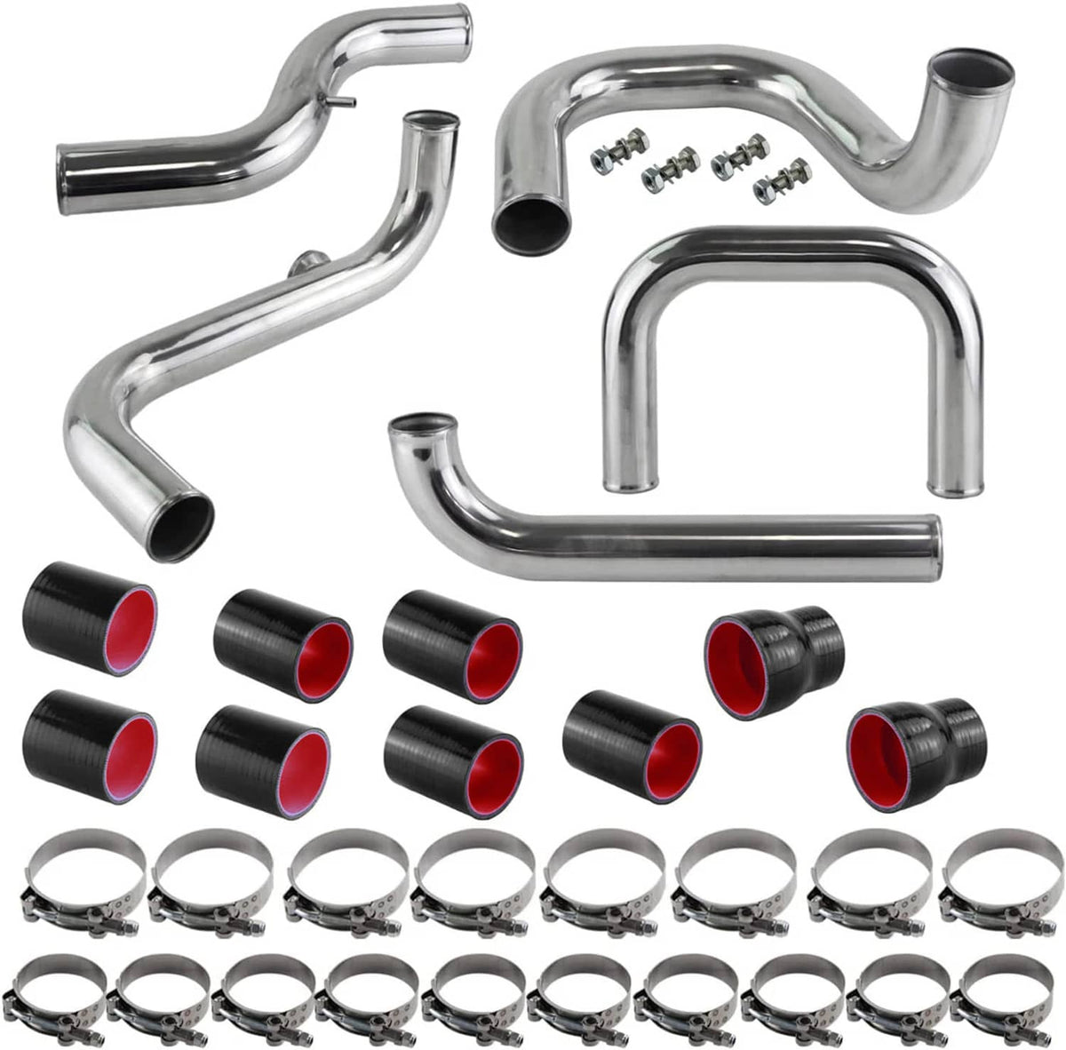 Solidspare New Intercooler Pipe Tube Kit for Honda Civic 1992-2000 Acura Integra 1994-2001