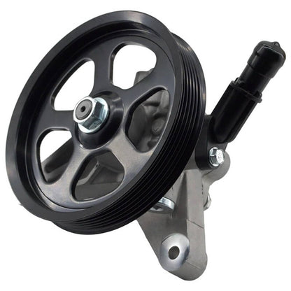 Solidspare Black Power Steering Pump for Acura MDX 07-13 Honda Odyssey 05-10 Pilot 05-08