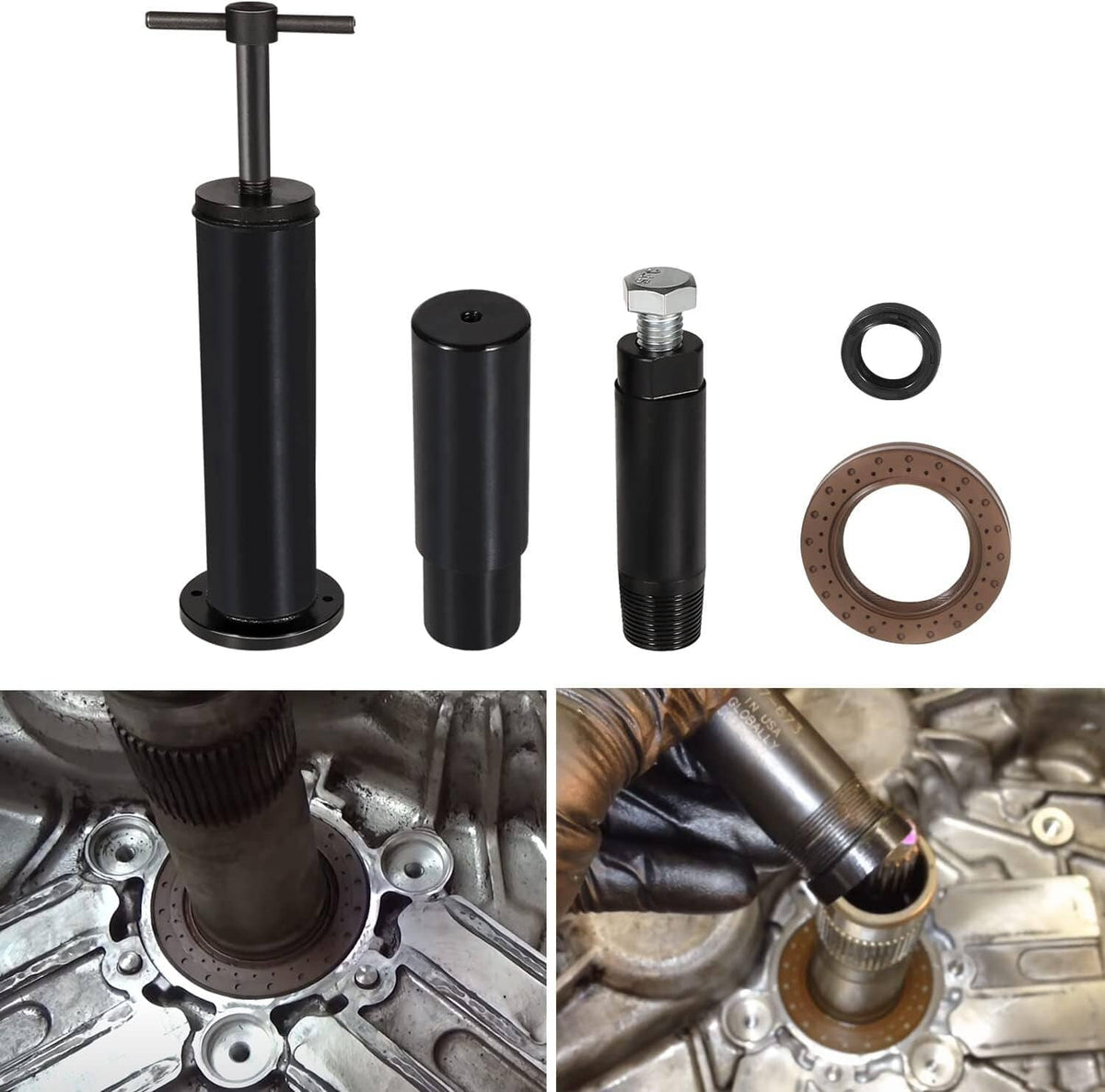 Solid Spare For Ford Focus Festiva DCT DPS6 Dual Clutch Transmission Seal Installer Tool Kit