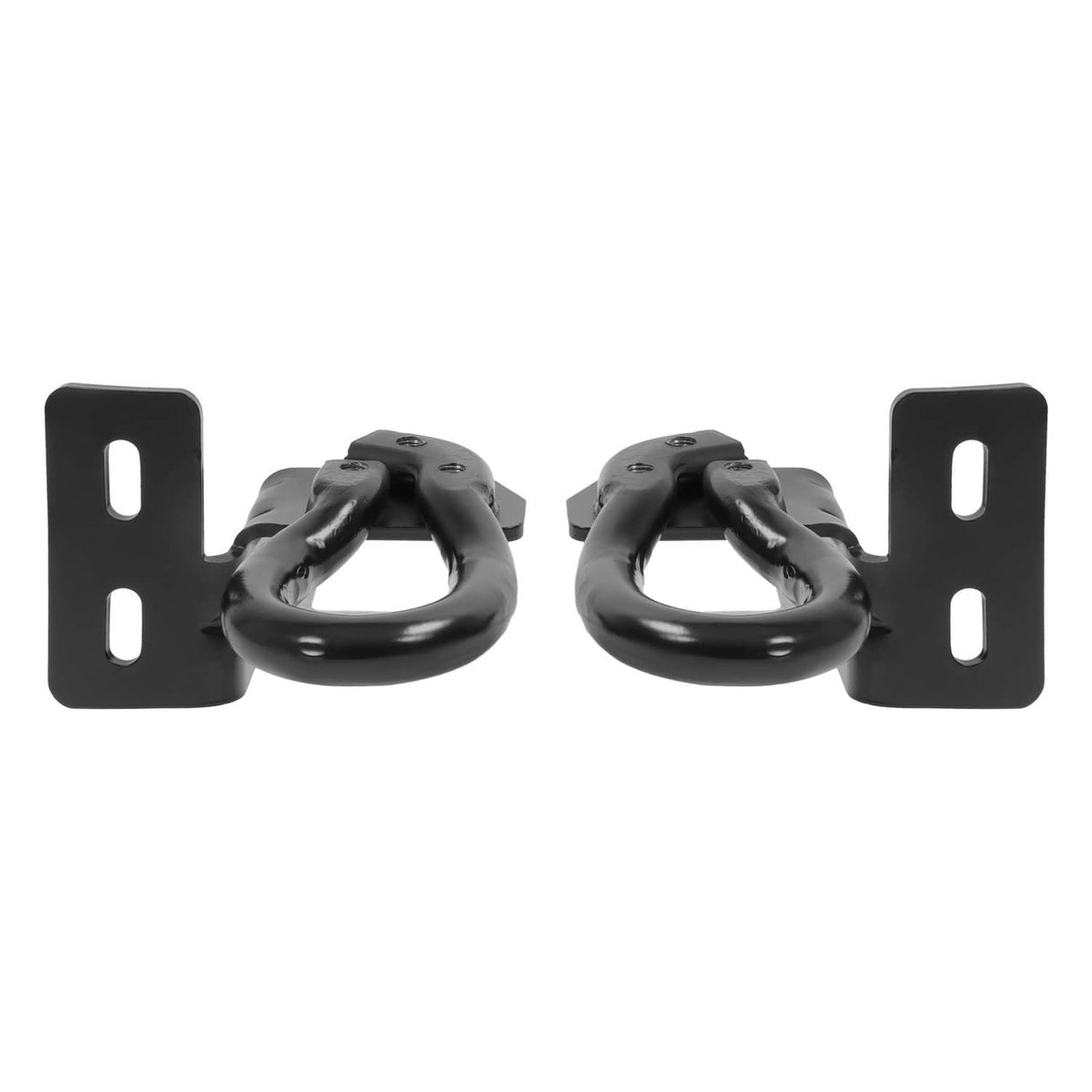 Solid Spare New Front Tow Recovery Hooks Left & Right w/ Bolts For F250 F350 F450 2008-2010