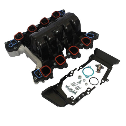 Solidspare Engine Intake Manifold w/ Thermostat & Gaskets For Ford Lincoln Mercury 4.6L V8