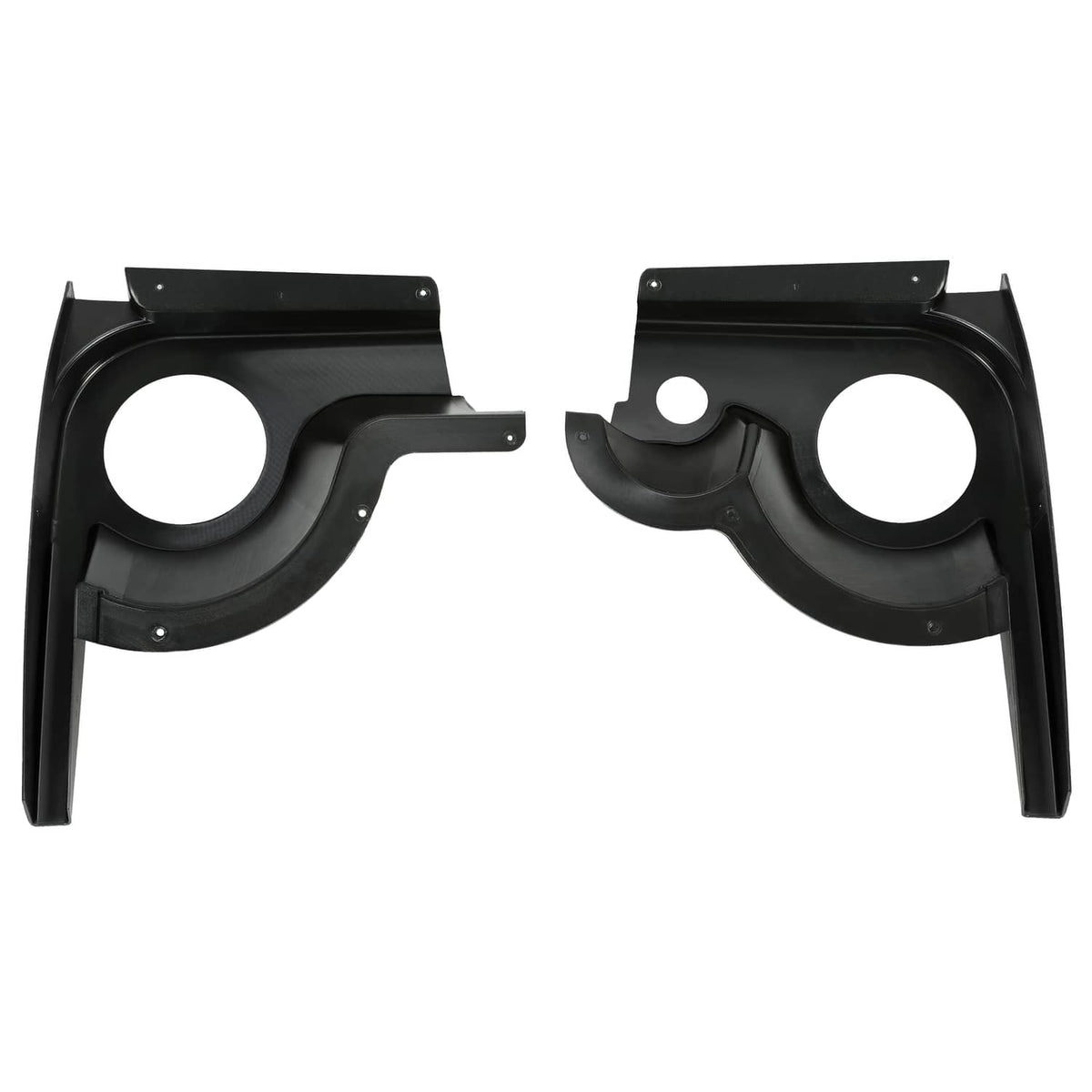 Solidspare For EZGO TXT Golf Cart Speaker Pods Fits 6.5" Speakers Audio Stereo Housings
