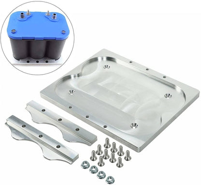 Solidspare For Optima 34/78 Battery Mounting Tray Kit Hold Down Tray Bracket Relocation