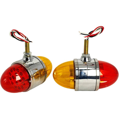 Solid Spare 2X Watermelon Light for International Workstar 7700 Fit Volvo VNL VNM, WIA Truck