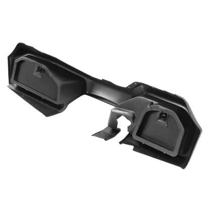 Solidspare For Yamaha Drive2 Drive 2 2017-Up Black Golf Cart Dashboard Dash Cover W/Key