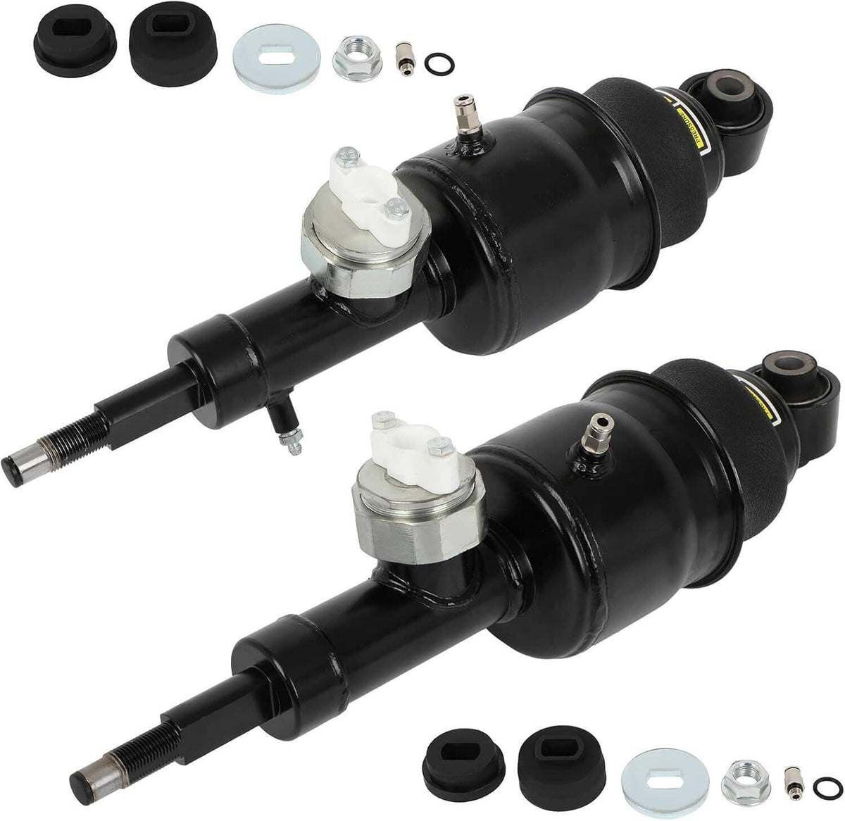 Solidspare Pair Rear Hydraulic Air Suspension Shock Struts For 2011-2021 Infiniti QX56 QX80
