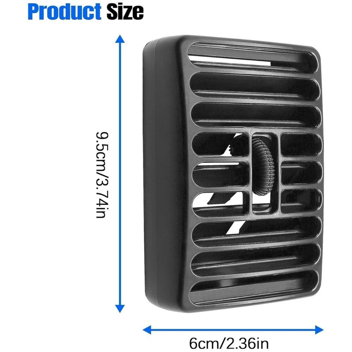 Solidspare Dashboard Air Vent Driver or Passenger for 1997-2006 Jeep Wrangler TJ 5DP54TAZ