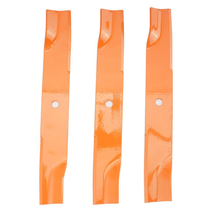 Solidspare 52" Lawn Mower Blades For Hustler Raptor, Raptor SD, Raptor SDX, and Fastrak