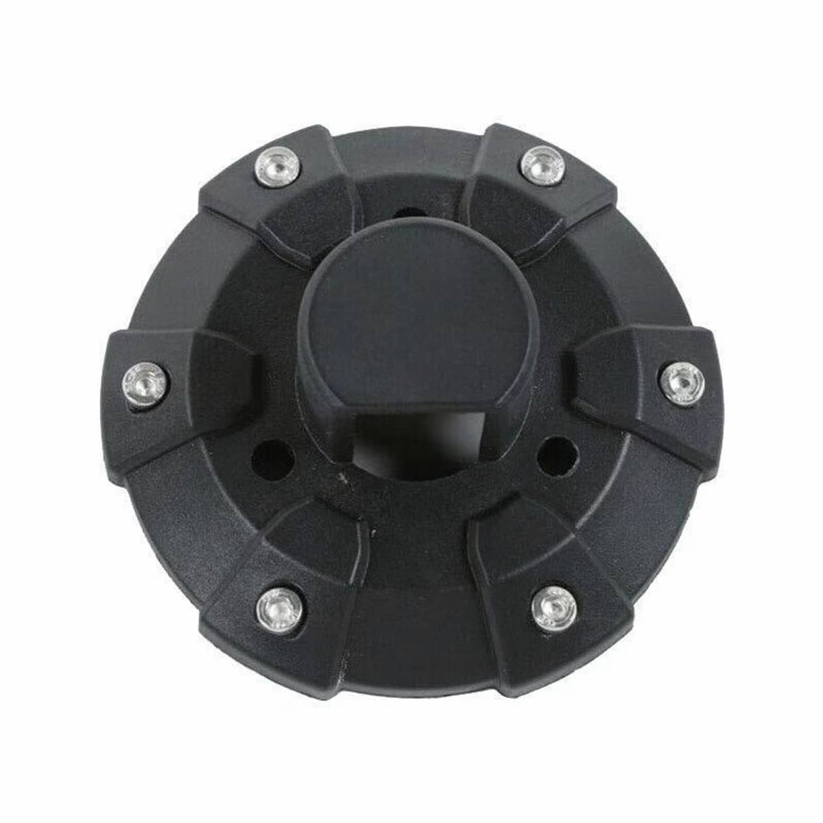 Solid Spare Black Antenna Base Cover For Jeep Wrangler JK JL JT 07-21 Car Auto Accessories A