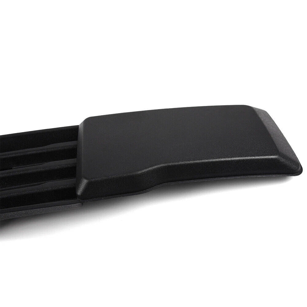 Front Bumper Trim & License Plate Fit For 2015 2016 2017 Ford F-150 F150 Black
