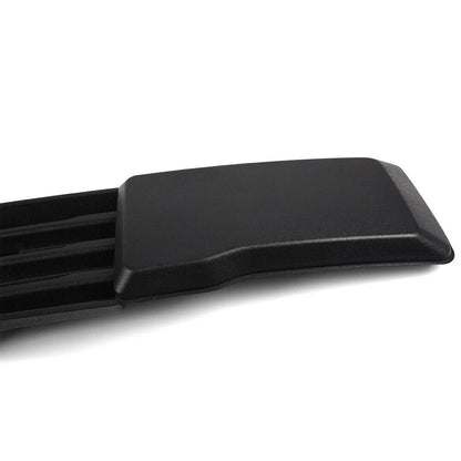 Front Bumper Trim & License Plate Fit For 2015 2016 2017 Ford F-150 F150 Black