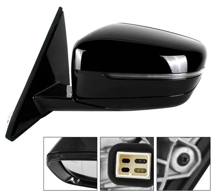 Solidspare Left Driver Side Mirror W/ Blind Spot For 2019-2023 BMW 320i 330i 330e 2.0L