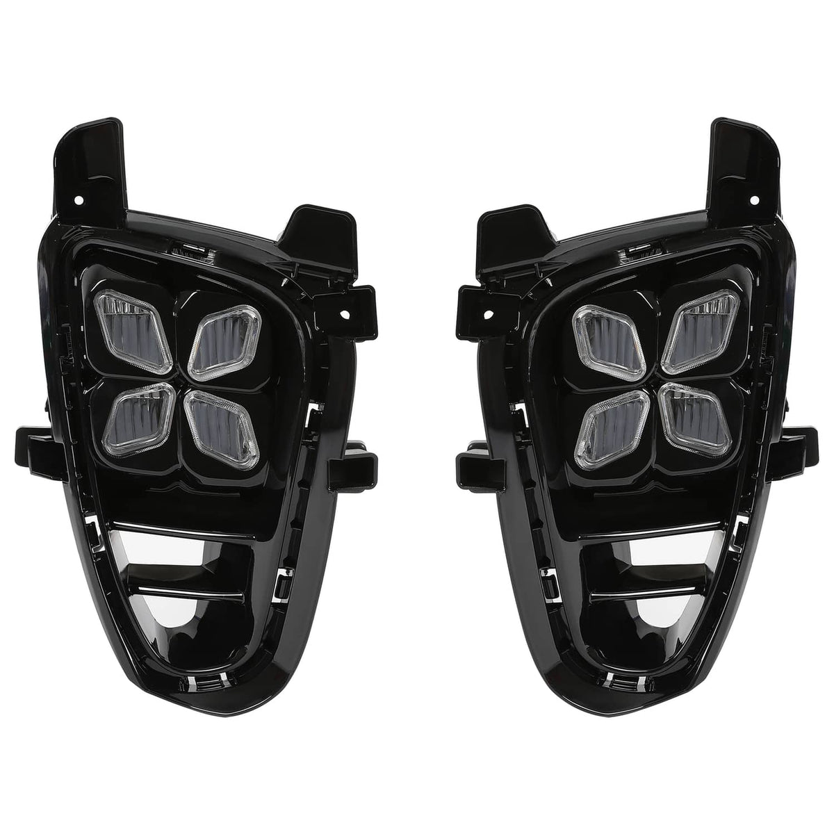 Solid Spare LED Fog Lights DRL Daytime Running Driving Lamps For Kia Sorento 2019-2020 LH+RH