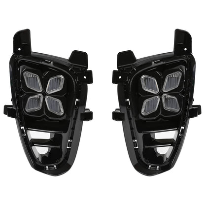 Solid Spare LED Fog Lights DRL Daytime Running Driving Lamps For Kia Sorento 2019-2020 LH+RH