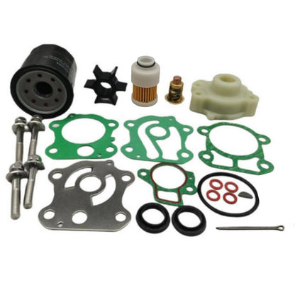 Solid Spare Maintenance Service Kit For Yamaha 4-Stroke 50HP F50B Outboard w/Oil Fuel Filter