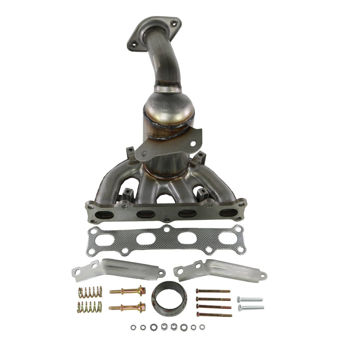 Solidspare Catalytic Converter Exhaust Manifold For Jeep Compass Patriot 2.4 4WD 2007-2017
