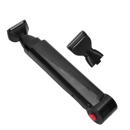 Solid Spare Electric Back Shaver For Men Long Handle Body Hair Removal Facial Razor Trimmer