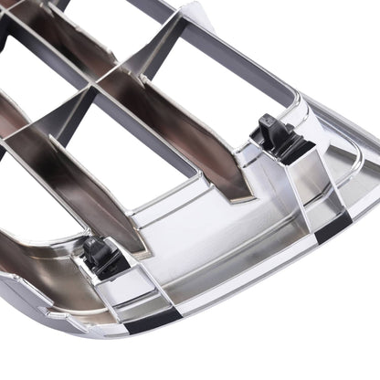 Solid Spare For Subaru Forester 2003-2005 Front Chrome Shell w/ Gray Insert Grille Grill