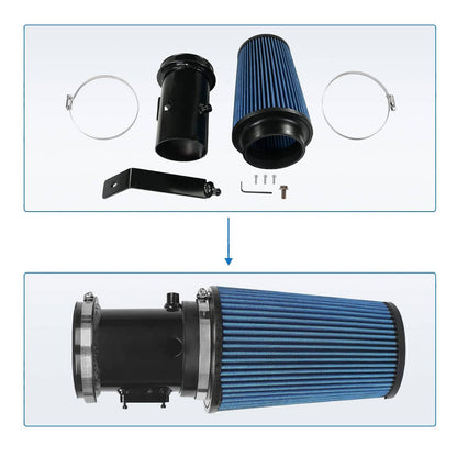 Solidspare Cold Air Intake System for 2008-2010 Ford F250 F350 F450 Super Duty XL XLT 6.4L