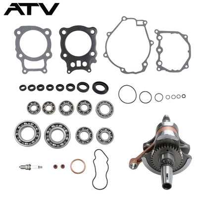Solidspare Bottom End Replacement Kit Crankshaft Bearing For Honda TRX 350 Rancher 00-06