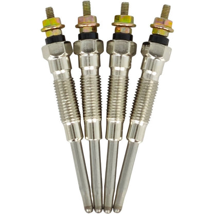 Solid Spare 4X 12V Glow Plug 19850-54120 Fit for Toyota Dyna Hiace Hilux 3L 5L 2L-TE Engine