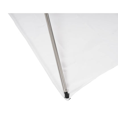Solidspare White Boat Sun Shade 304 Stainless Steel+Fabric Canopy For Universal Boat