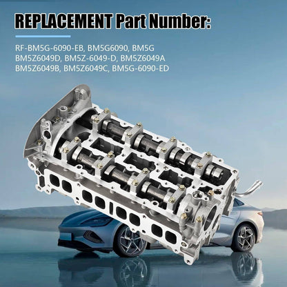 Solidspare New Turbo Cylinder Head Assembly For Ford Escape Fiesta Fusion Transit Connect