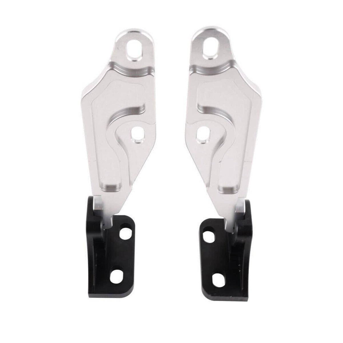 Solidspare Billet Aluminum Quick Release Hood Hinge Latch Set for 96-00 Honda Civic EK New