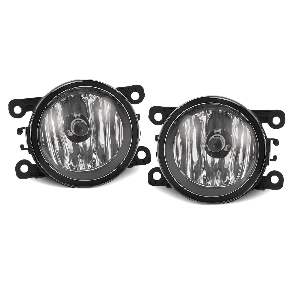 Solid Spare For Honda Pilot 2012-2015 Clear Lens Fog Lights Bumper Lamps w/Bulbs LH+RH 12-15