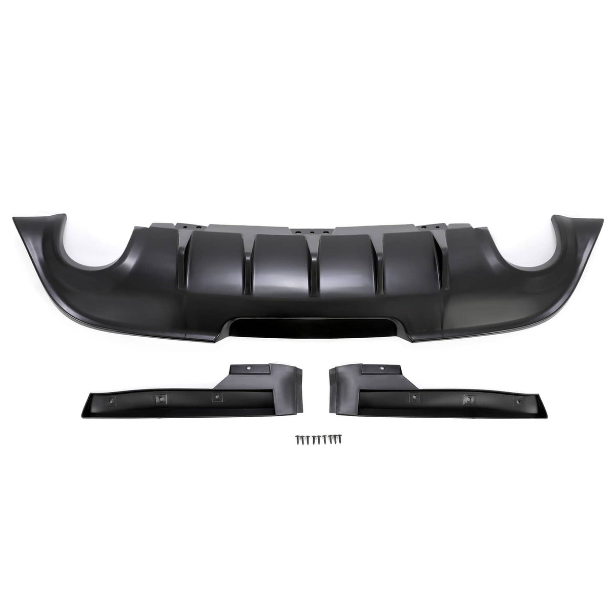 Solid Spare For Dodge Dart 2013-2016 14 15 GTS Style PP Black Rear Bumper Lower Diffuser Lip