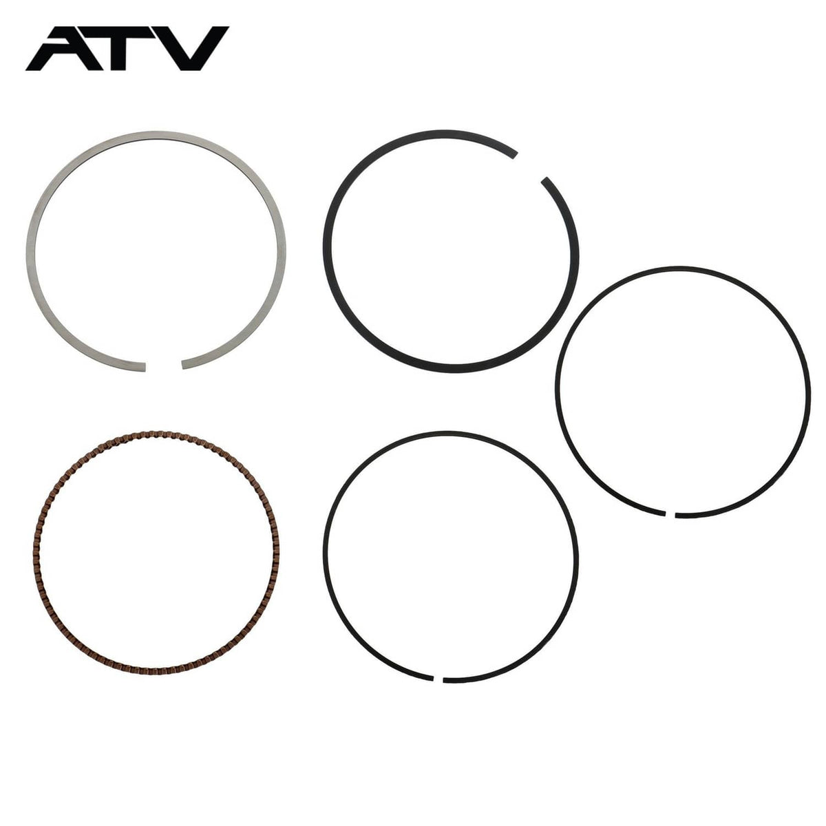 Solidspare For Honda TRX420 09-24 12200-HP7-A01 Rebuild Kit Gaskets  Cylinder Head Assembly