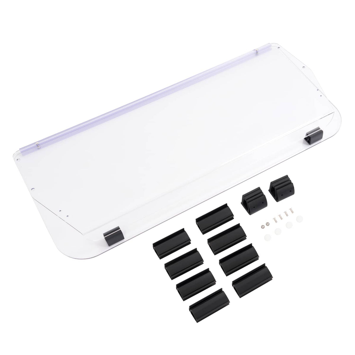 Solidspare For 16+ Evolution Classic Forester Golf Cart Windscreen Clear Vented Windshield