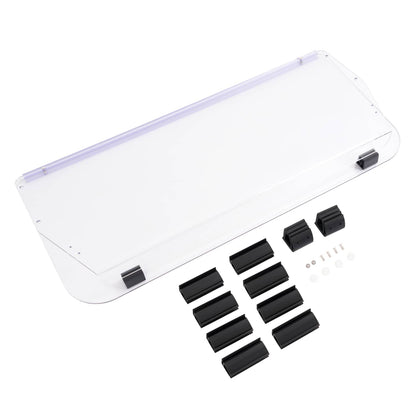 Solidspare For 16+ Evolution Classic Forester Golf Cart Windscreen Clear Vented Windshield