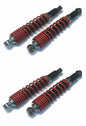 (4) 12" Red Front Rear Shock Absorber 10mm ID for Manco 607 616B 617C Intruder 2