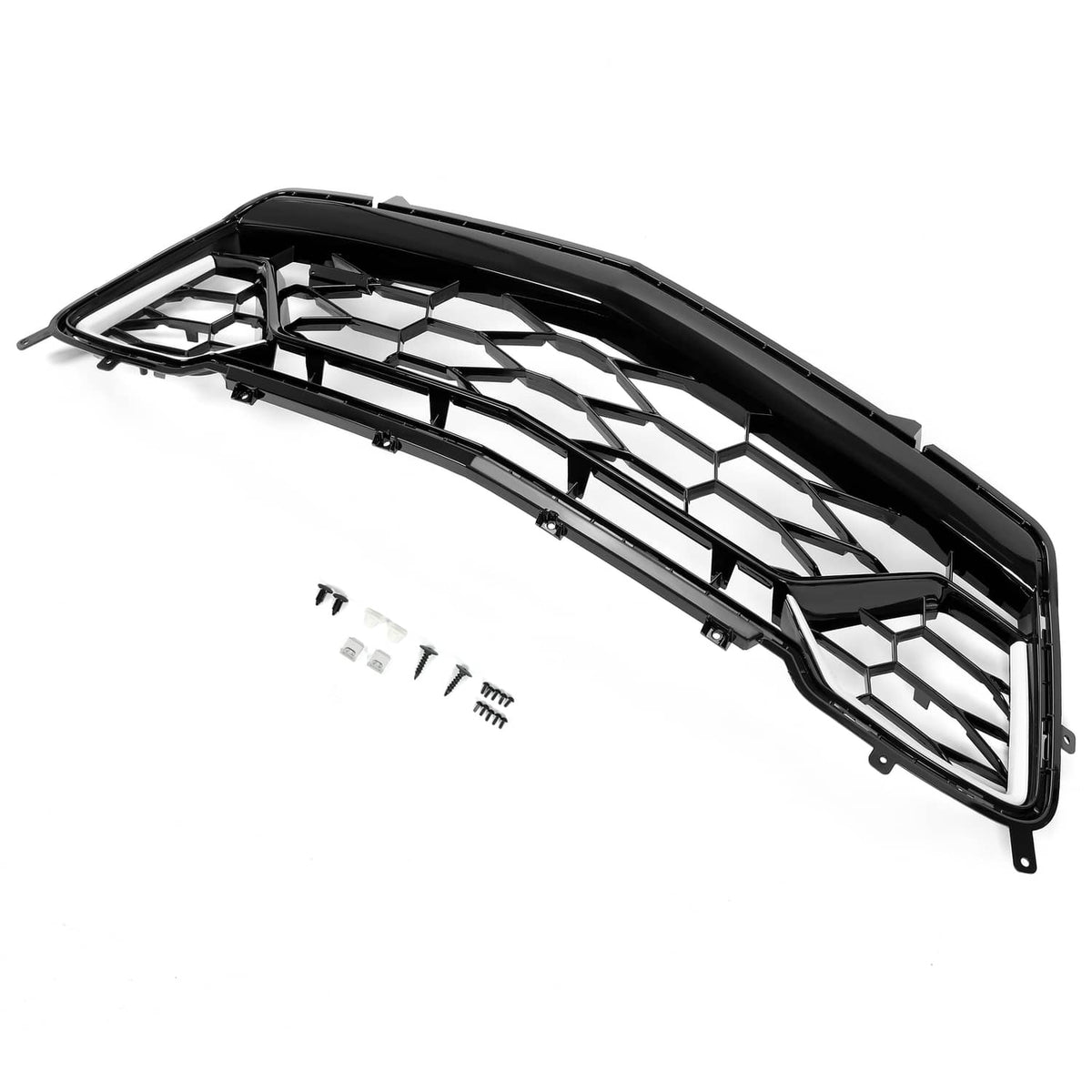 Solid Spare Front Bumper Lower Grille Mesh Grill For 2016-2018 Chevrolet Camaro SS #84040593