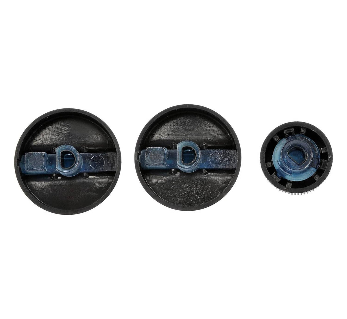 Solid Spare For 94-97 Dodge Pickup Truck Dash Ram 1500 2500 Heater A/C Climate Control Knobs