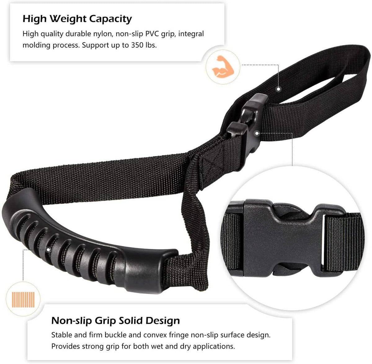Solid Spare Auto Cane Car Grab Handle Adjustable Standing Aid Vehicle Assist Grip Handle