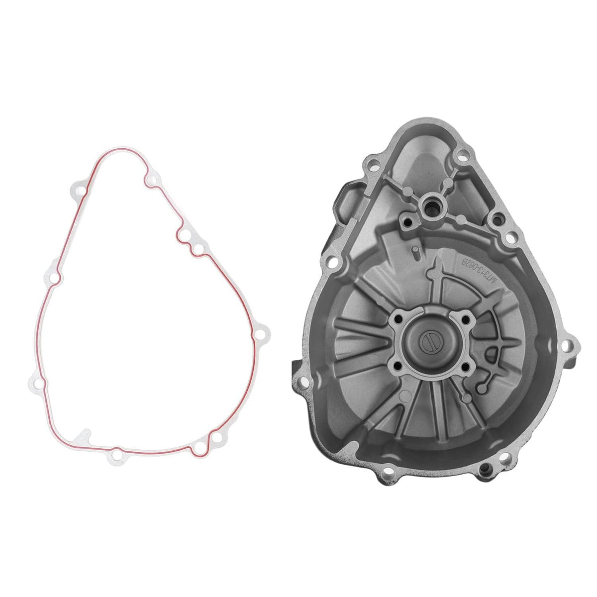 Solidspare Left Stator Engine Cover Crankcase with Gasket For Kawasaki Z900 ABS 2017-2025