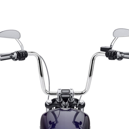 Solidspare 14" Rise Ape Hanger Handlebar Fat 1-1/4" For Harley Sportster Softail Road King