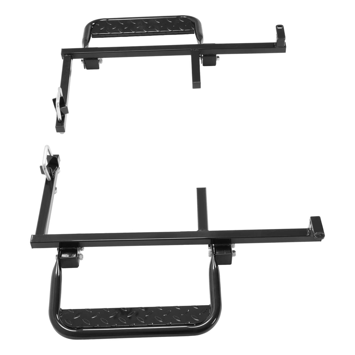 Solidspare 2PCS Black Nerf Bars / Running Boards for EZGO RXV 2008+ Gas/Electric Golf Cart