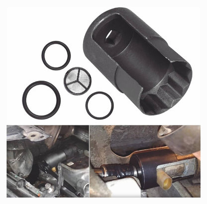 Solid Spare For 2003-2010 Ford 6.0L Powerstroke F250 F350 6.0 IPR Valve Socket with Seal Kit