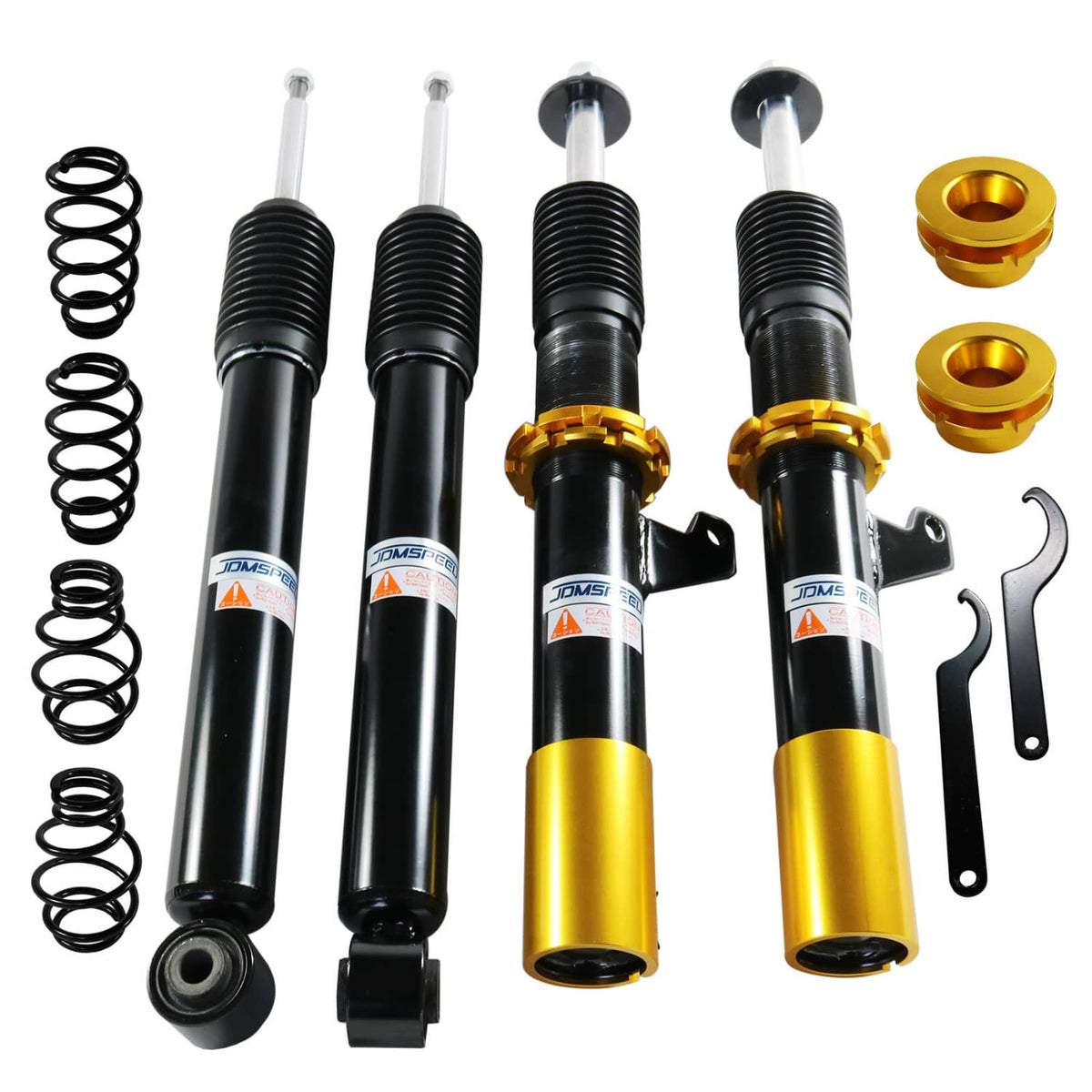 Solidspare Coilover Struts Set For 2006-2014 VW MK5 MK6 GOLF/JETTA Suspension Spring Kit